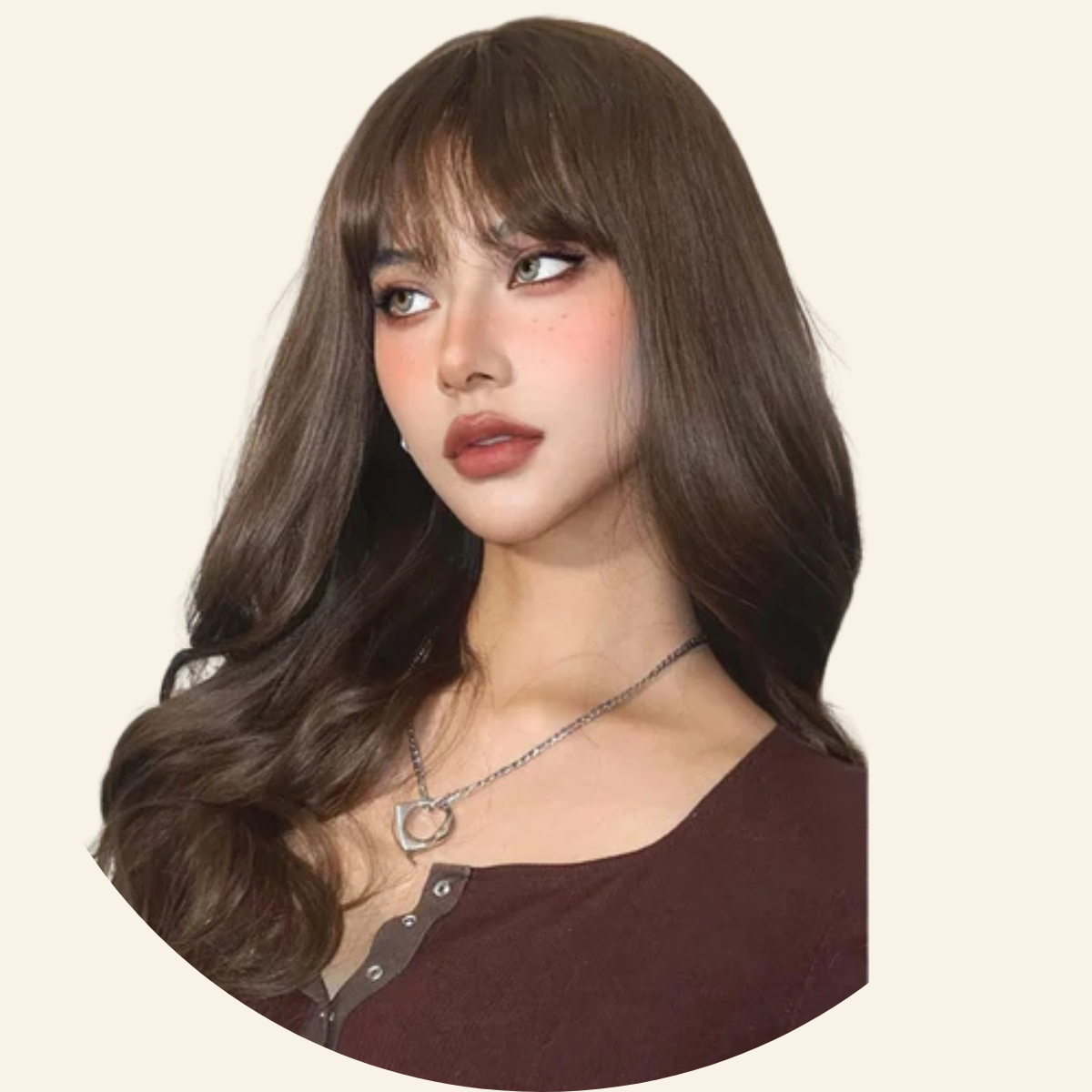 Cocoa Cascade Synthetic Wig