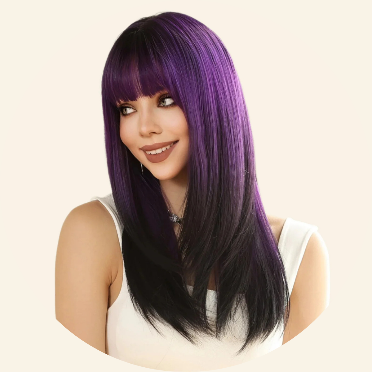 Vixen Purple Passion Synthetic Wig