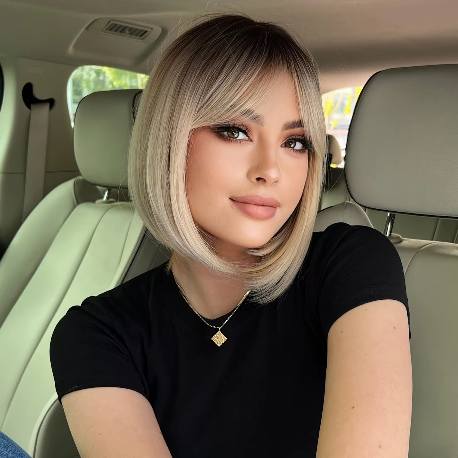 Frosted Gleam Synthetic Wig