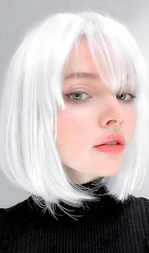 Snowy Bob Synthetic Wig