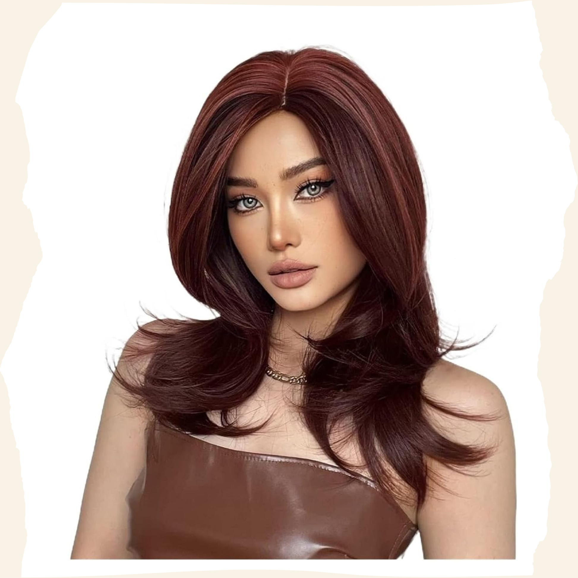 Velvet Ember Synthetic Wig