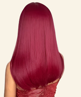 Crimson Diva Synthetic Wig