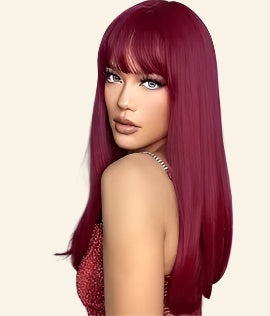 Crimson Diva Synthetic Wig