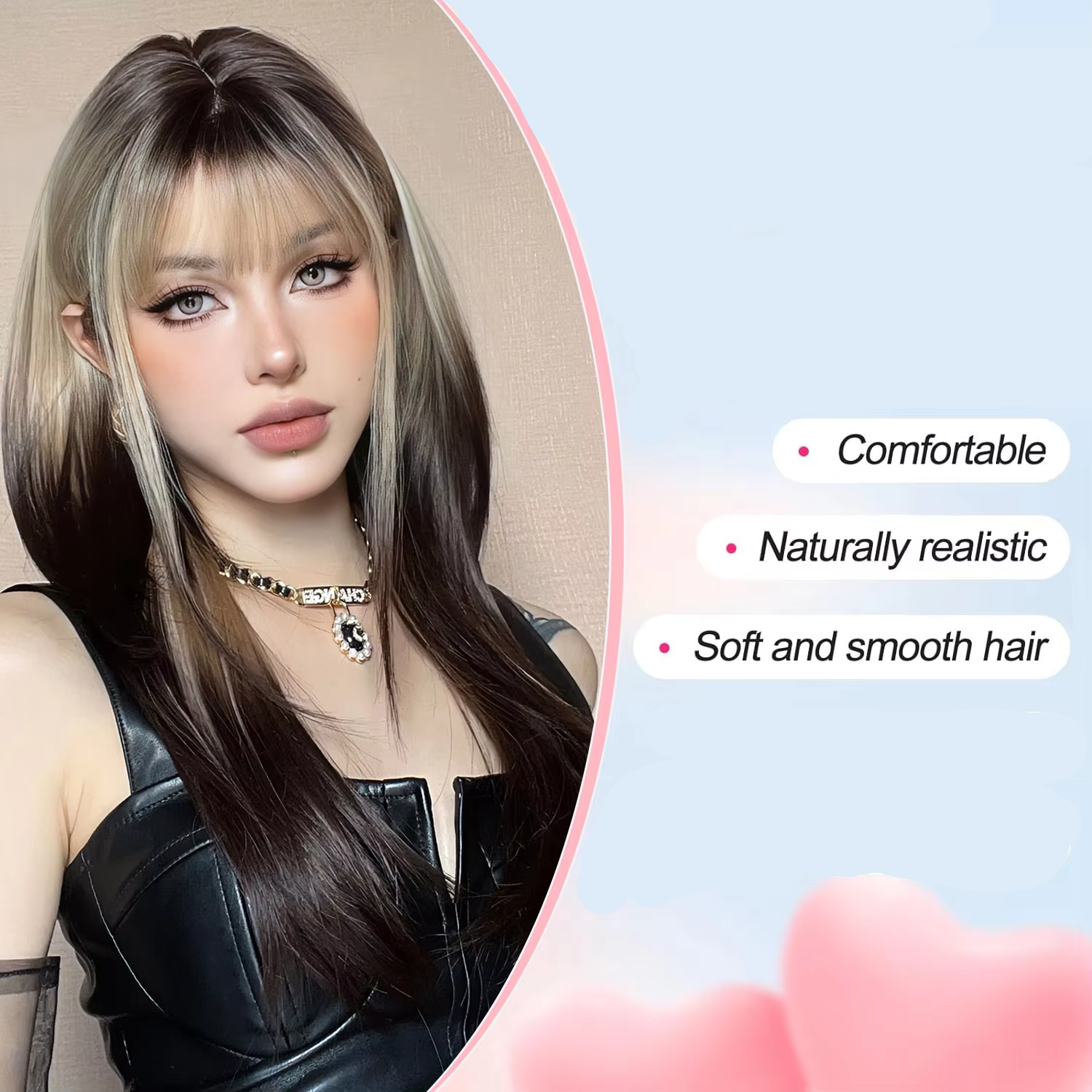 Platinum Edge Synthetic Wig