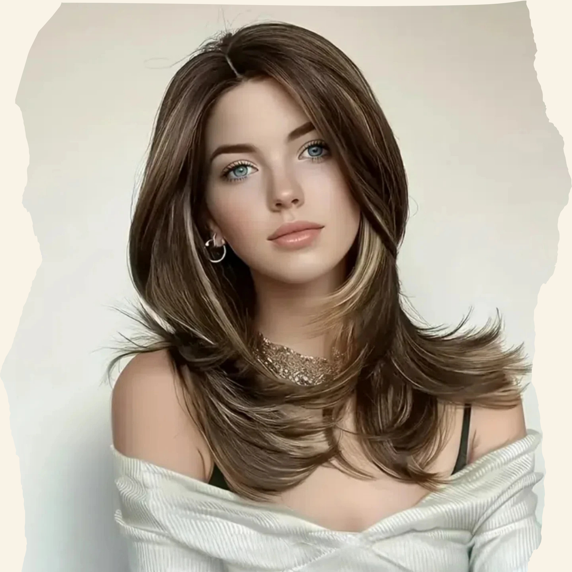 Aurora Gleam Synthetic Wig