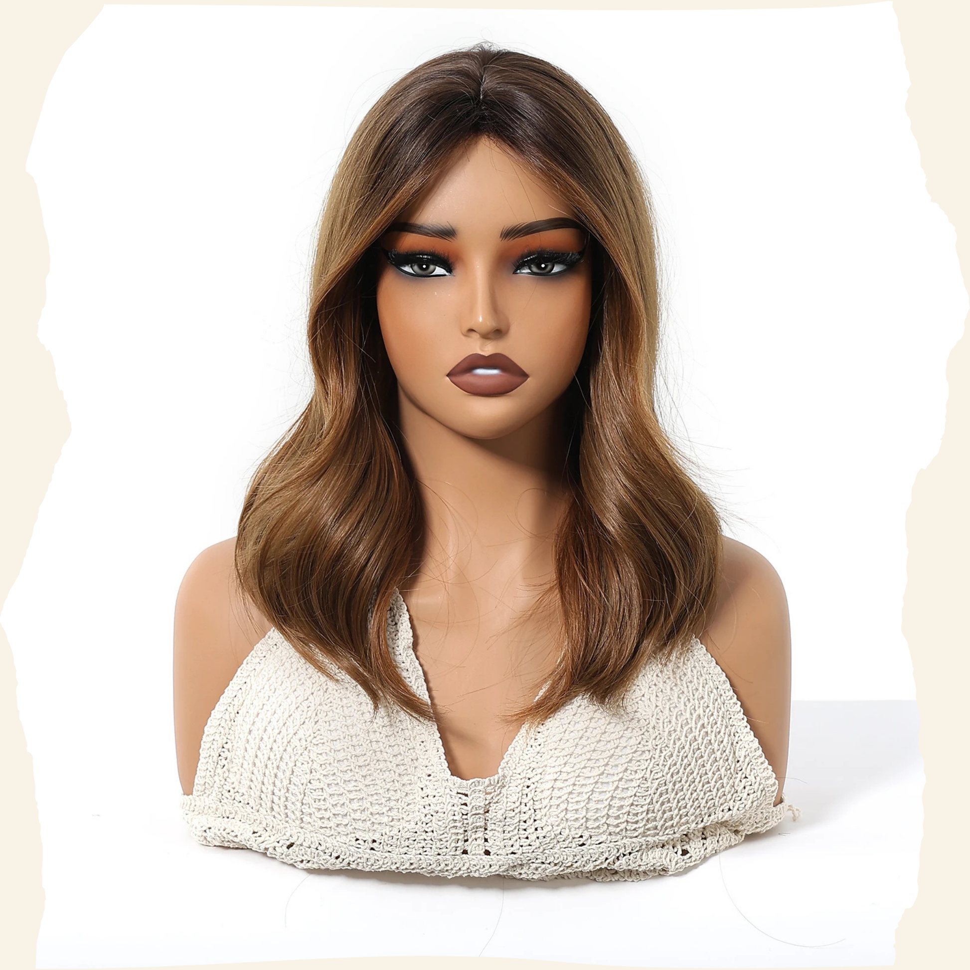Amber Serenity Synthetic Wig