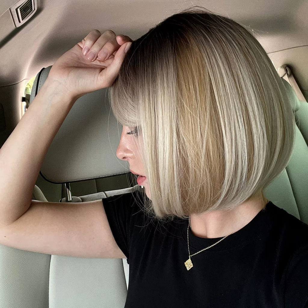 Frosted Gleam Synthetic Wig