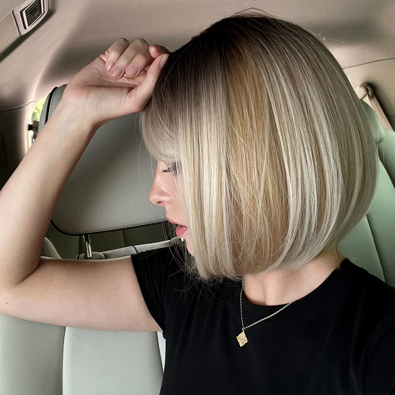 Frosted Gleam Synthetic Wig