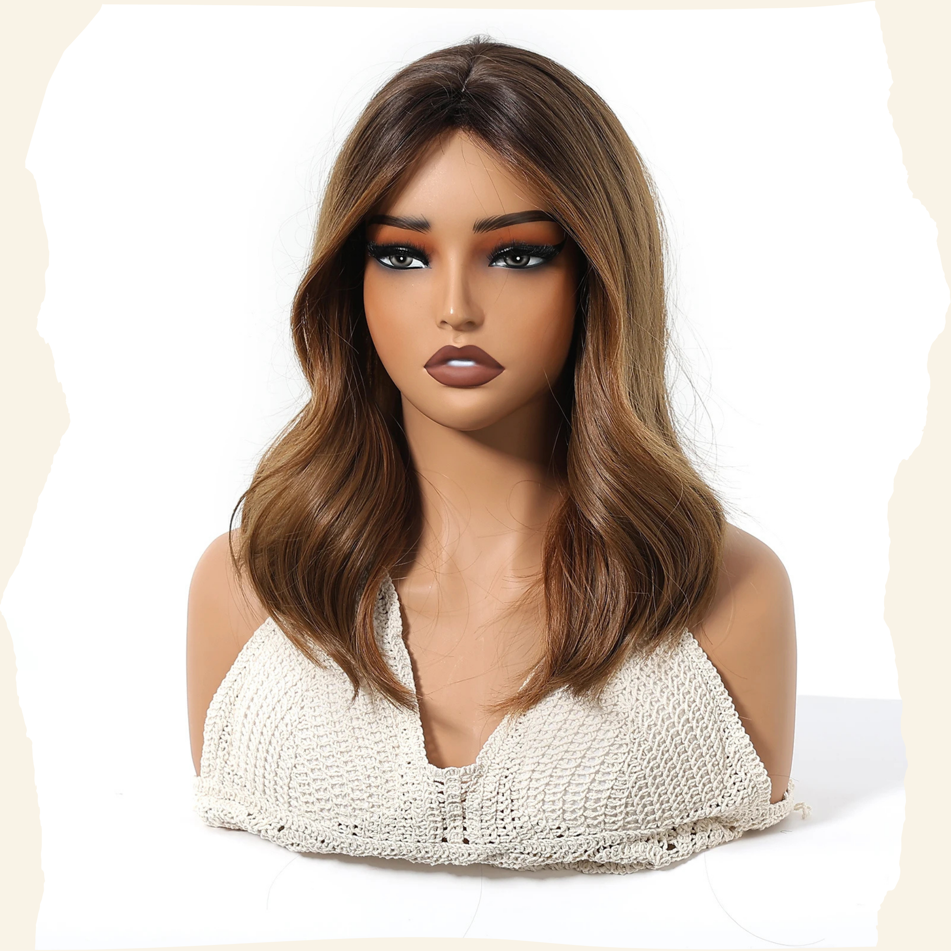 Amber Serenity Synthetic Wig