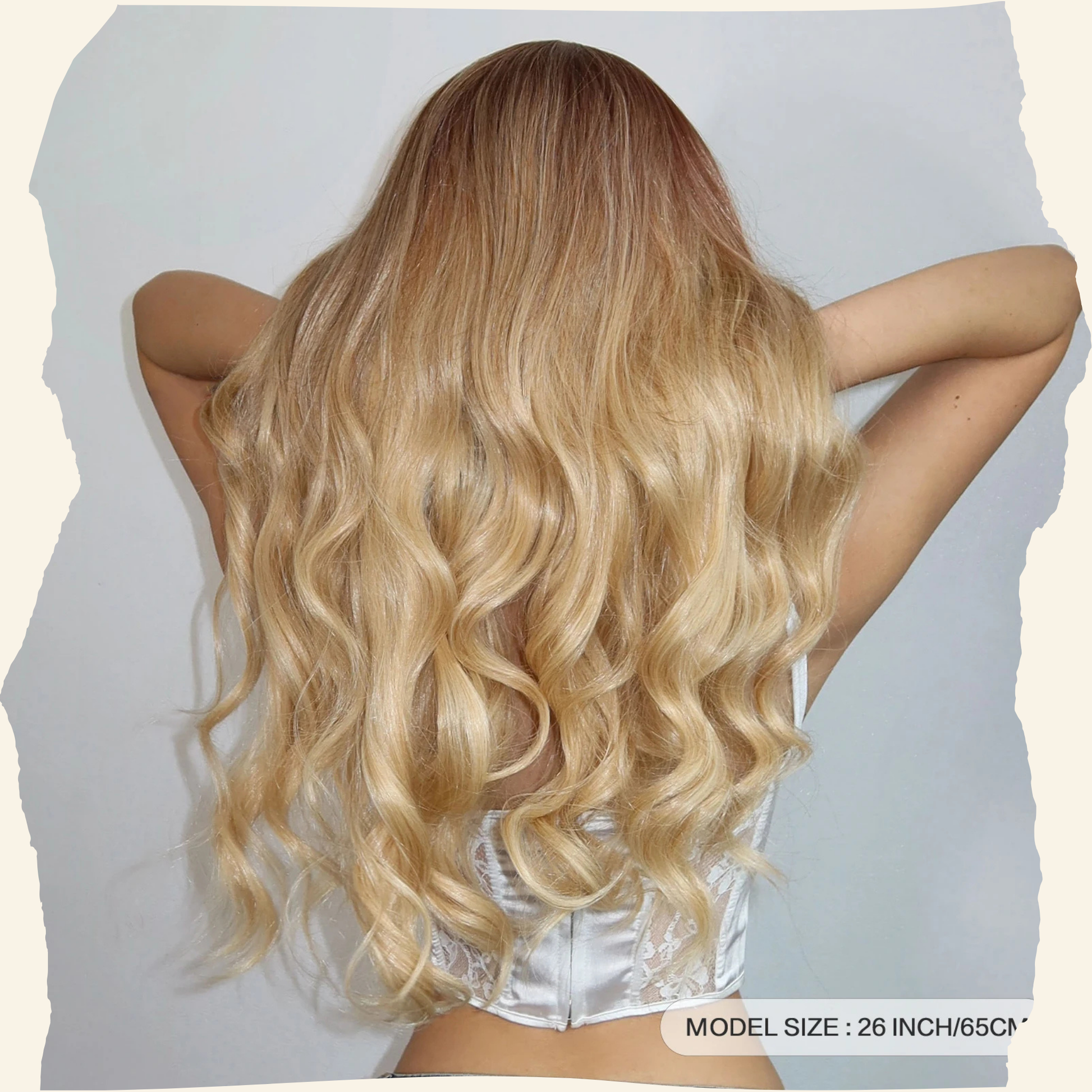 Golden Serenity Synthetic Wig