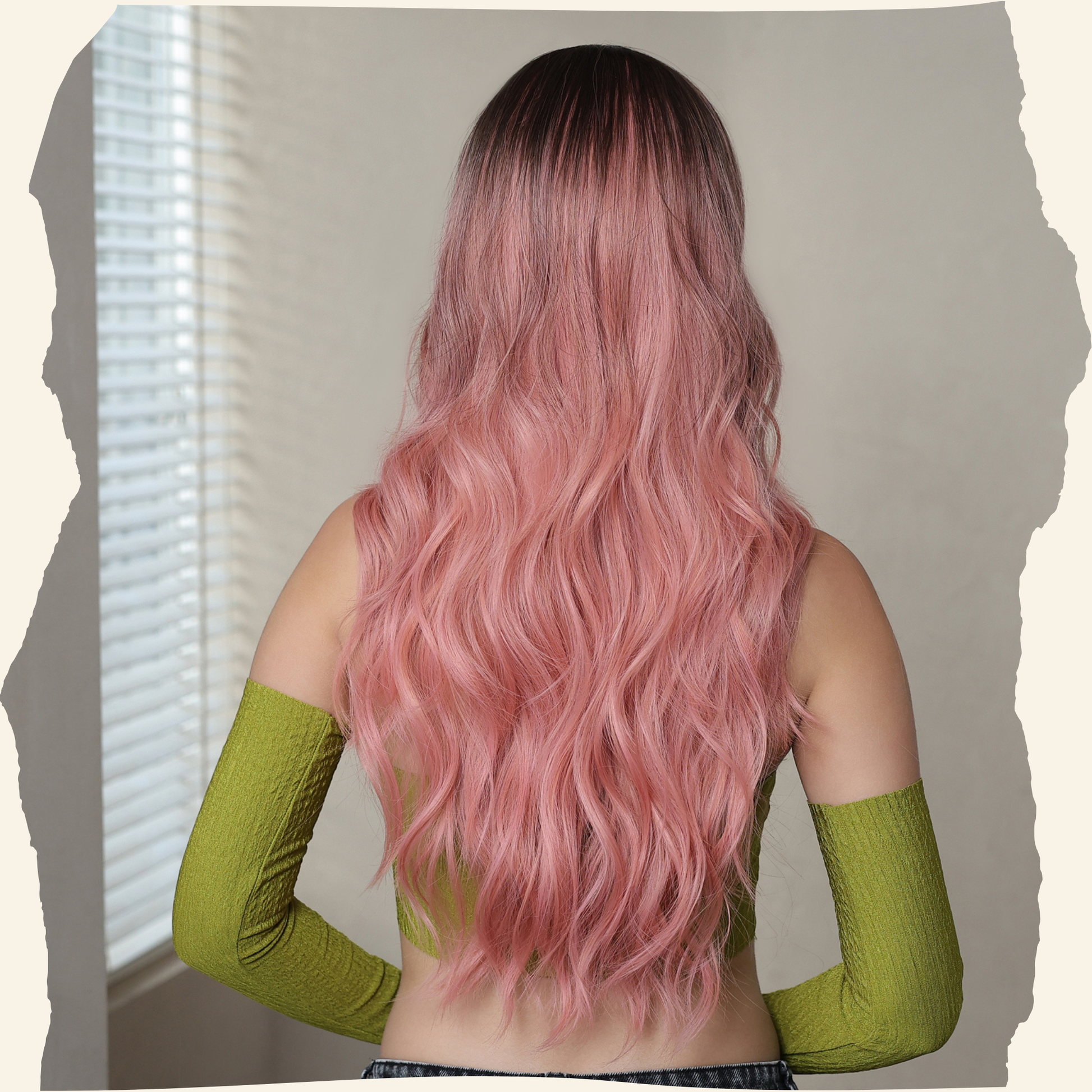 Rose Quartz Reverie Synthetic Wig