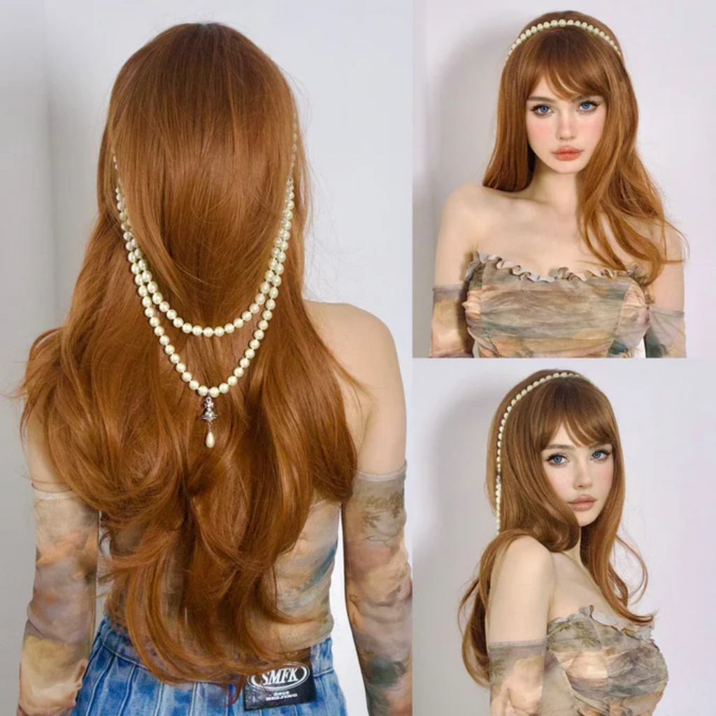 Chestnut Glow Synthetic Wig