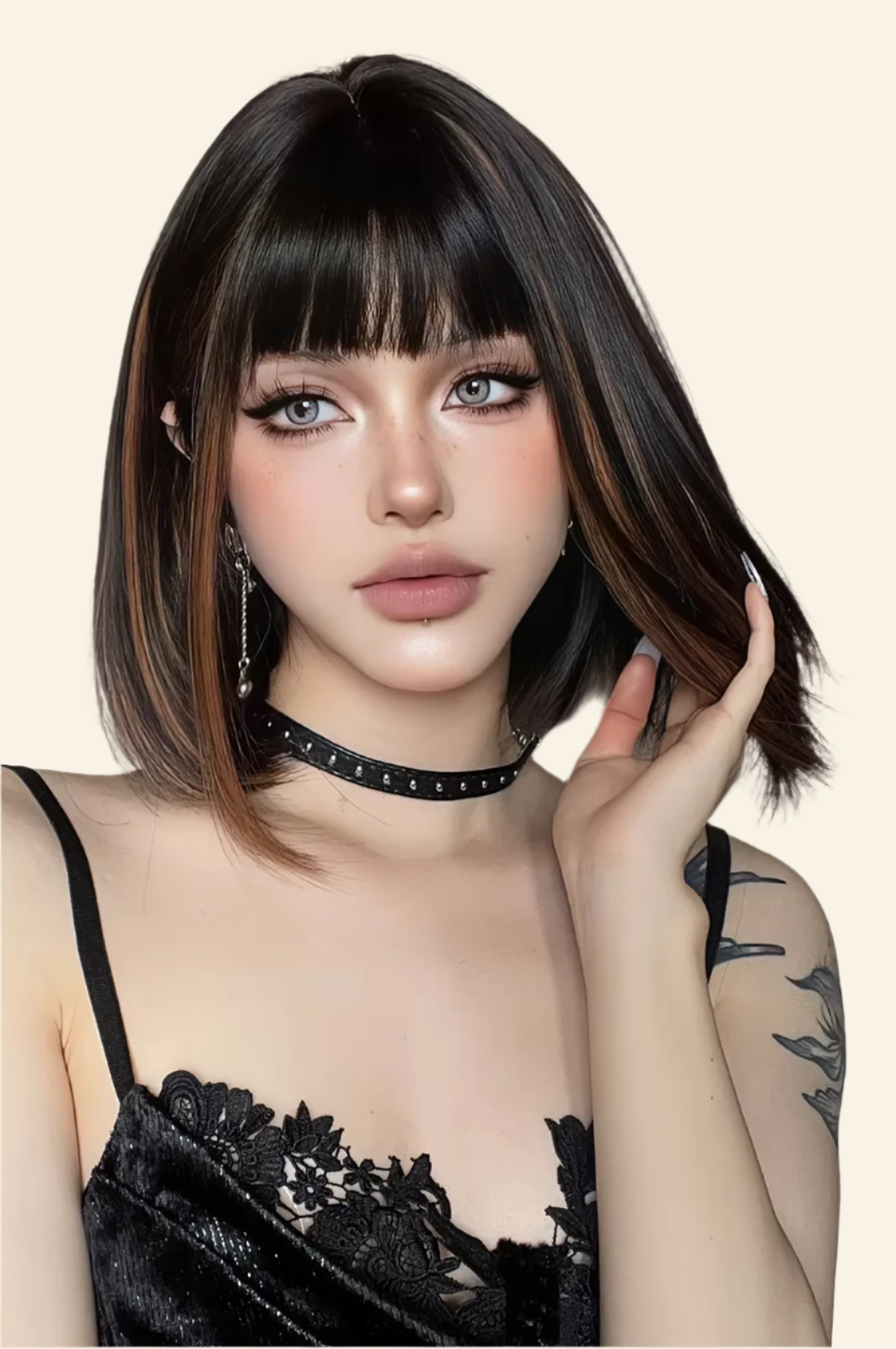 Midnight Elegance Synthetic Wig