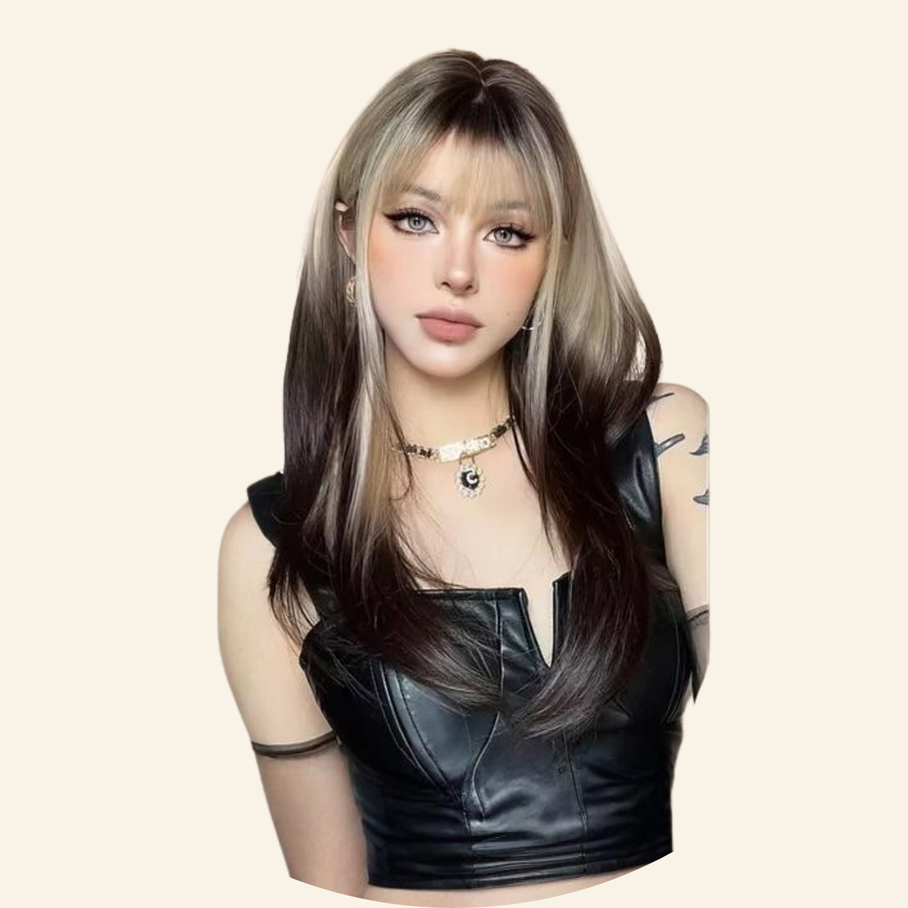 Platinum Edge Synthetic Wig
