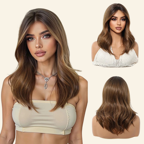 Amber Serenity Synthetic Wig