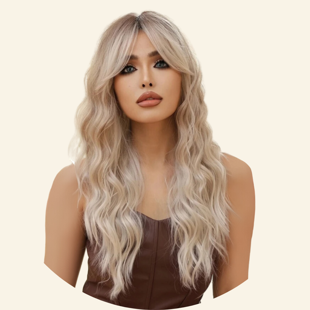 Lunaria Platinum Synthetic Wig