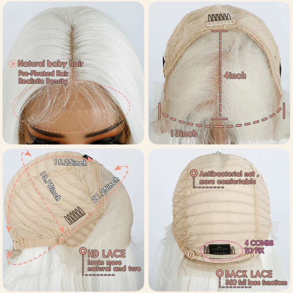 Evelina Pearl Lace Front Synthetic Wig