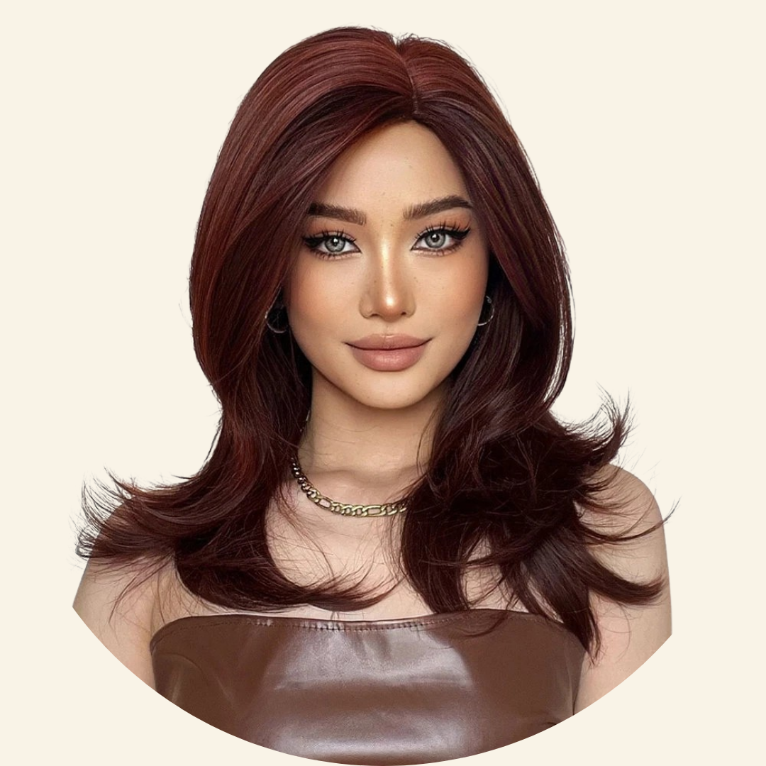 Velvet Ember Synthetic Wig