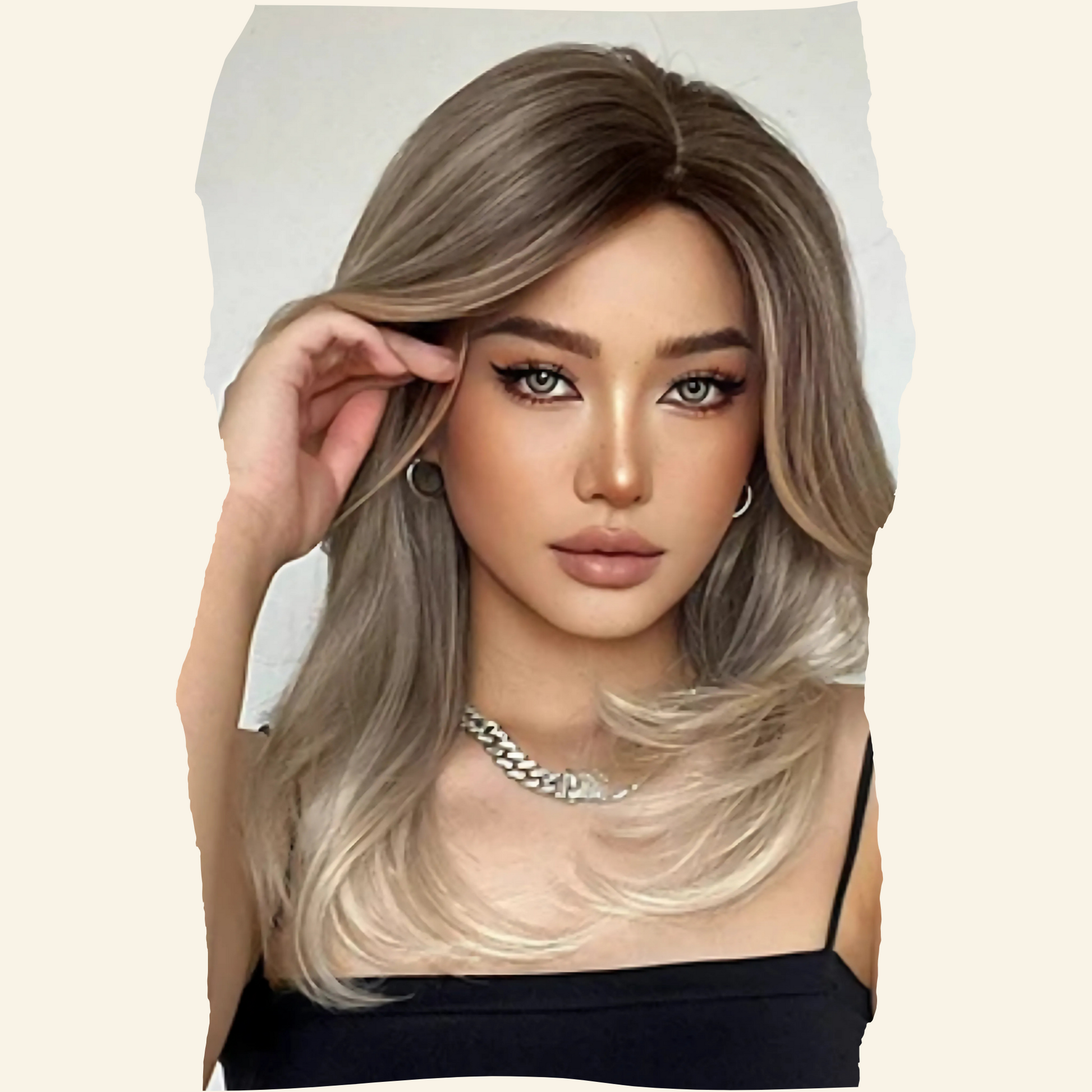Platinum Horizon Synthetic Wig