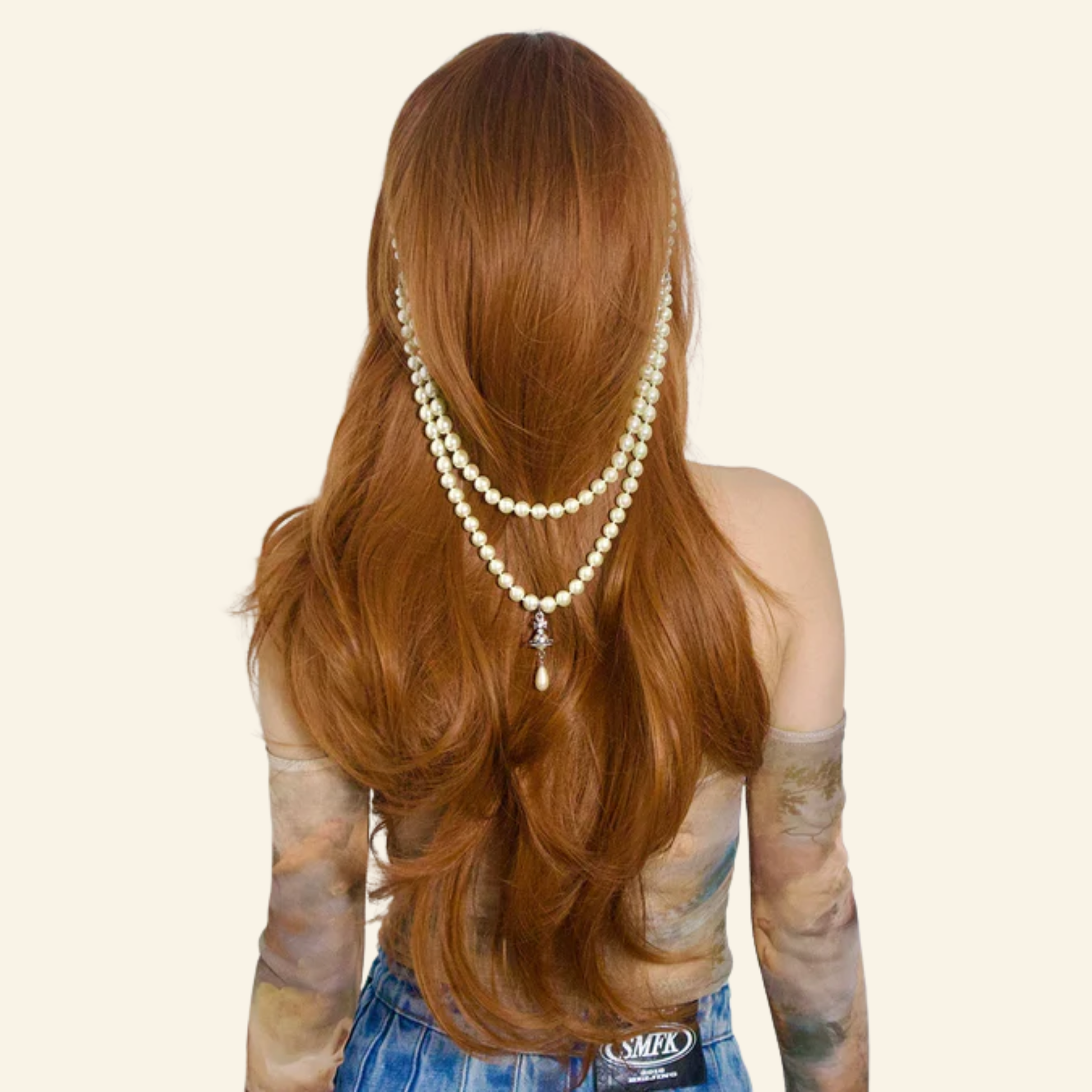 Chestnut Glow Synthetic Wig