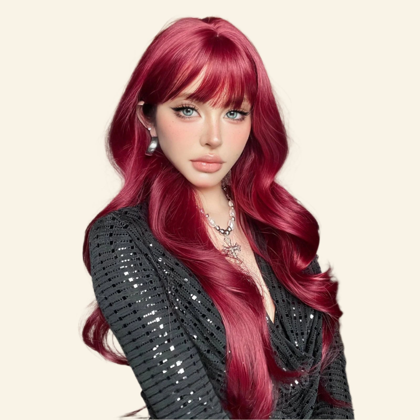 Seductress Ruby Synthetic Wig