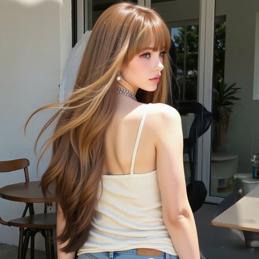 Caramel Sunset Synthetic Wig