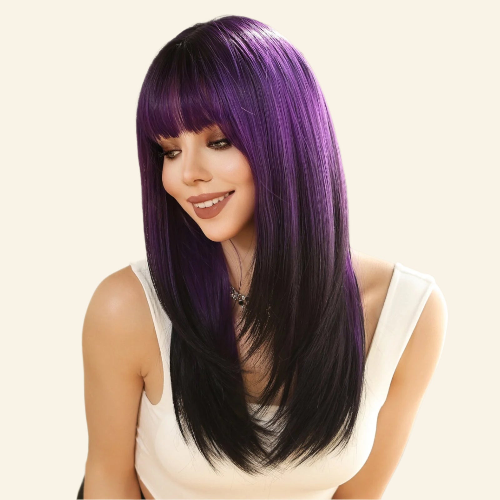 Vixen Purple Passion Synthetic Wig