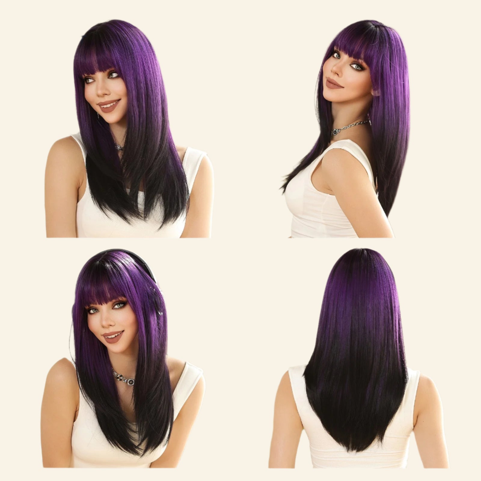 Vixen Purple Passion Synthetic Wig
