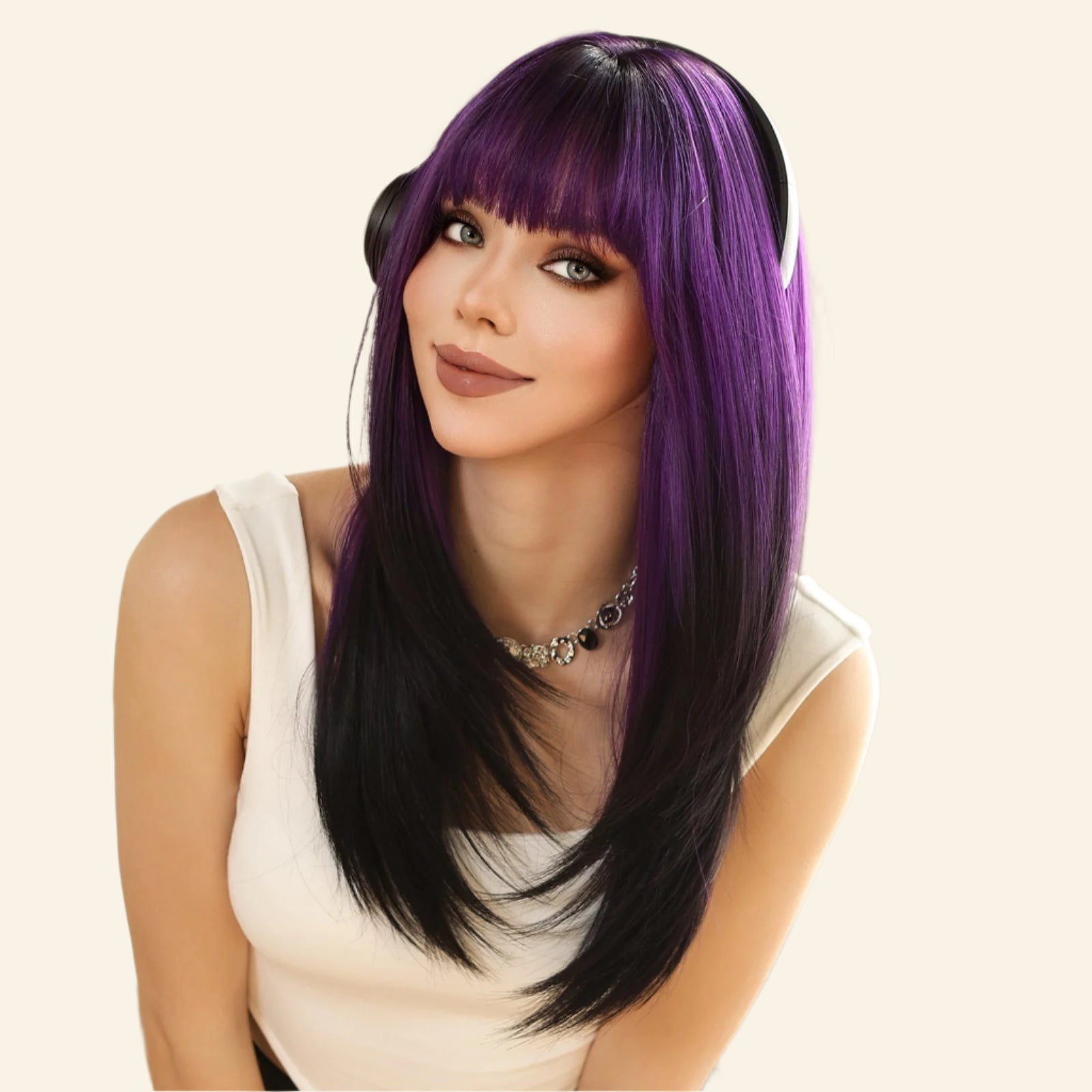 Vixen Purple Passion Synthetic Wig