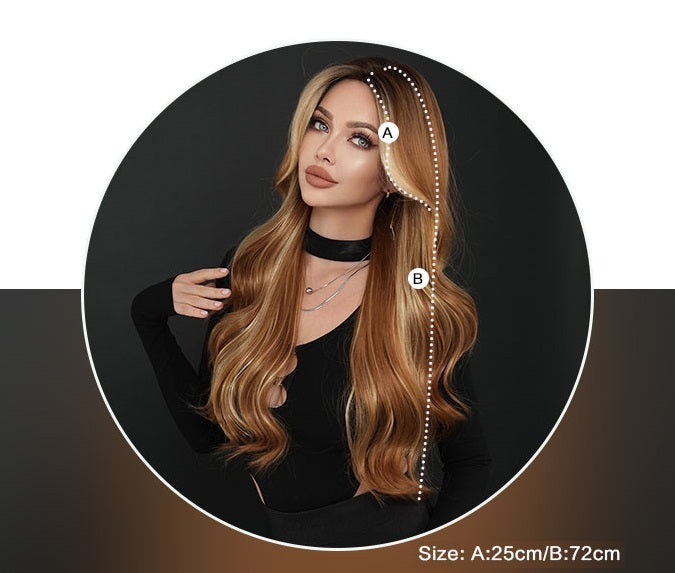 Golden Allure Synthetic Wig