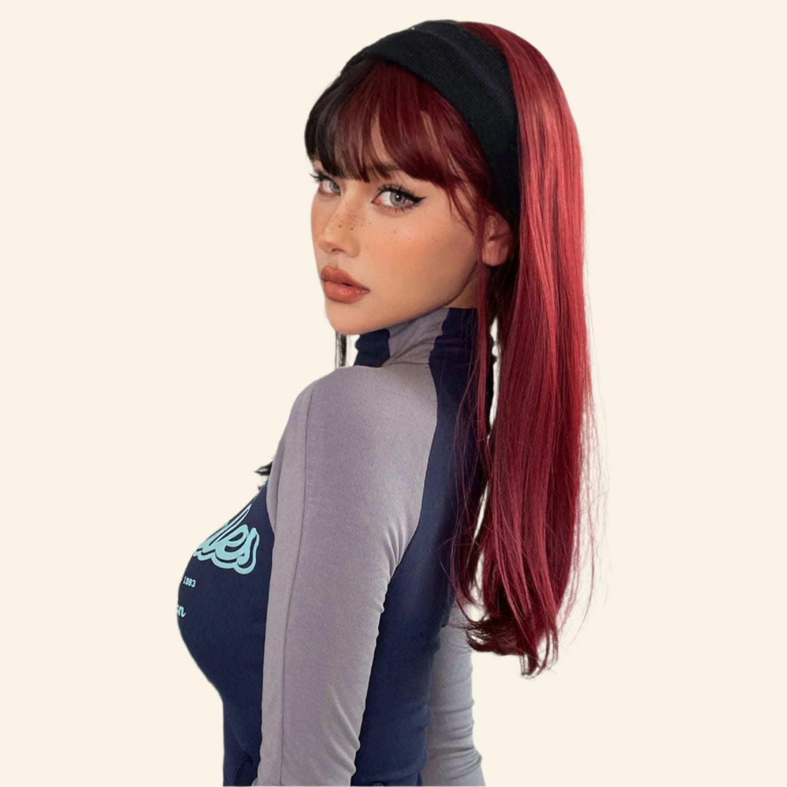 Split Siren Synthetic Wig
