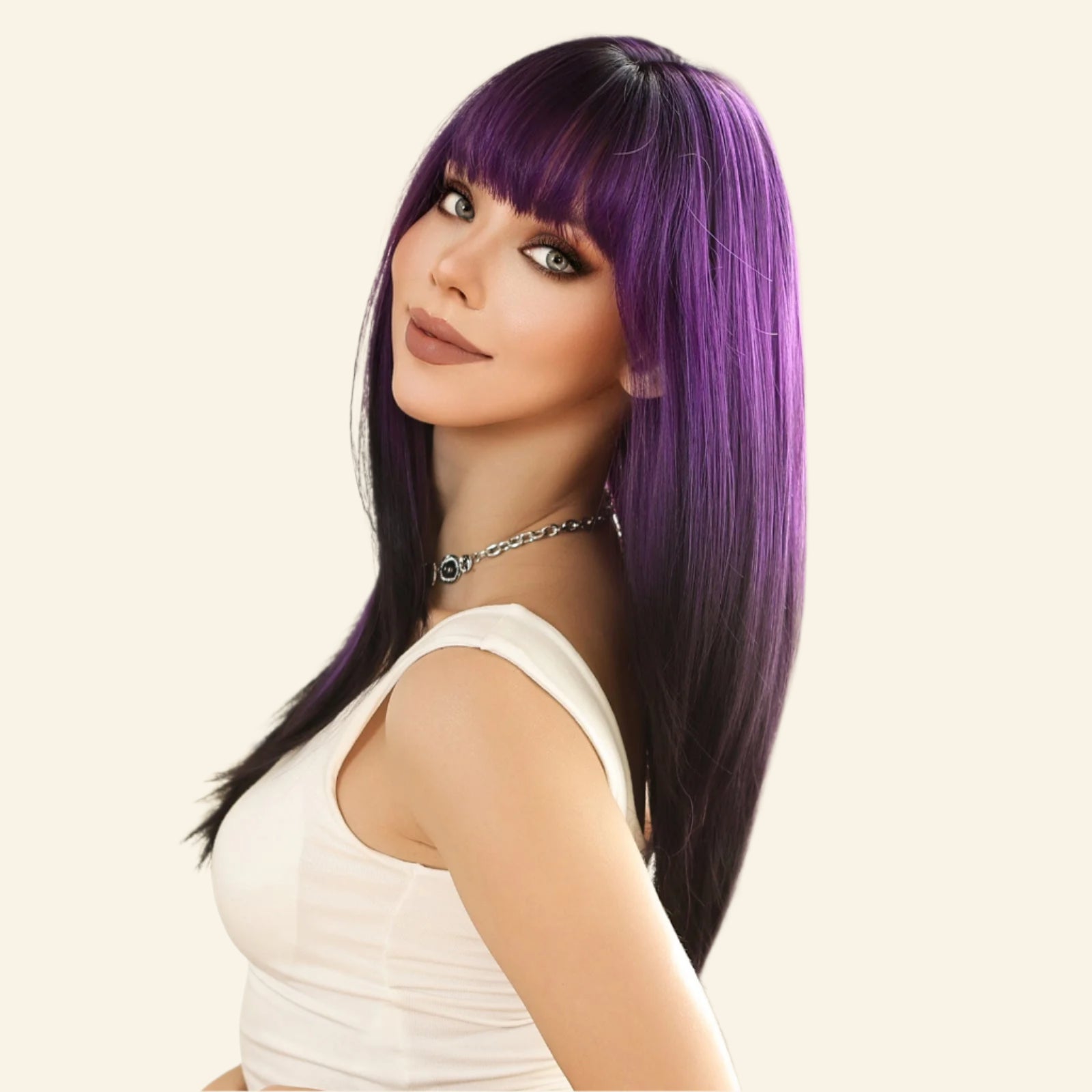 Vixen Purple Passion Synthetic Wig