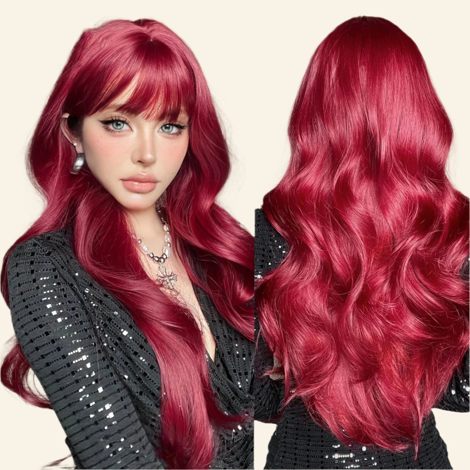 Seductress Ruby Synthetic Wig