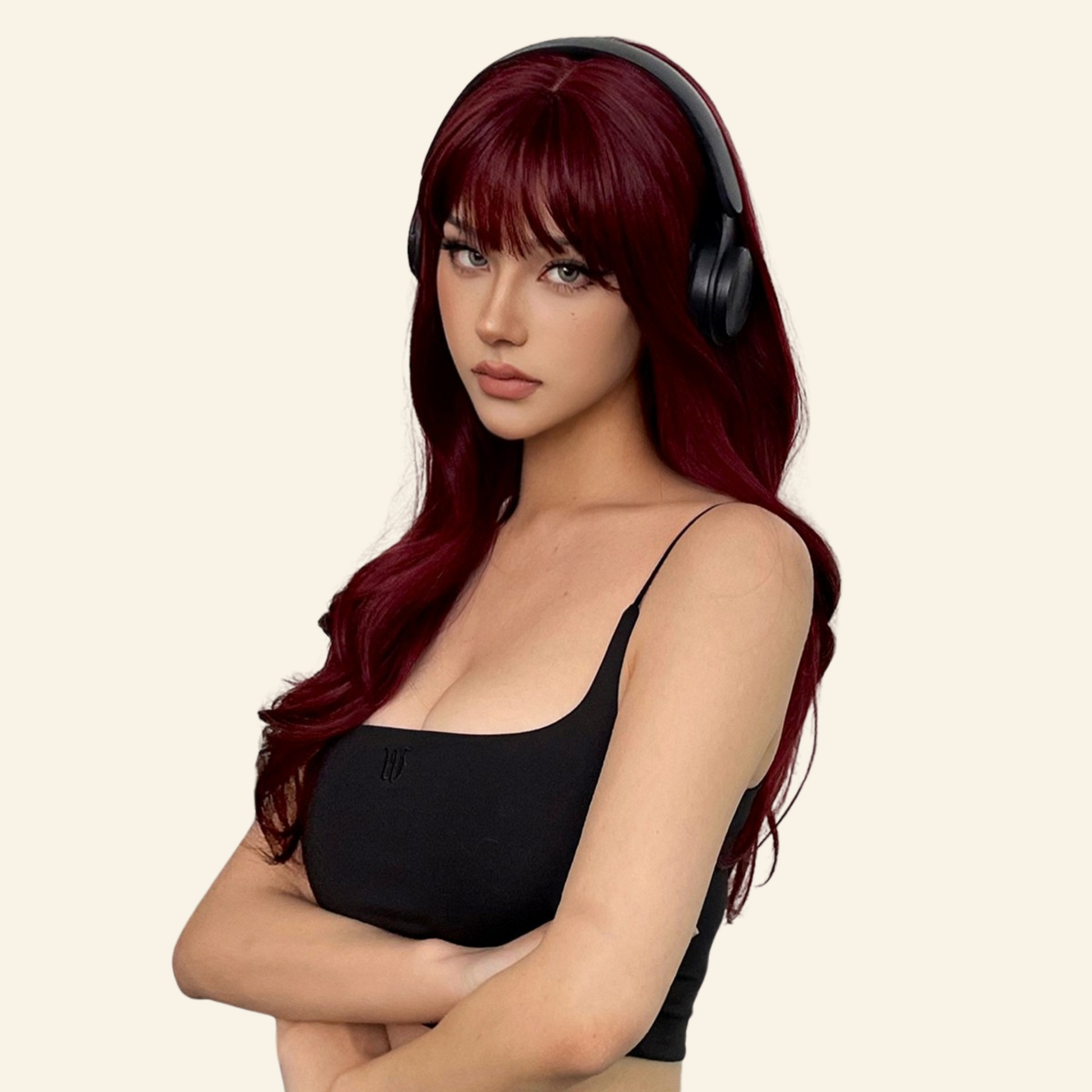 Velvet Whisper Synthetic Wig