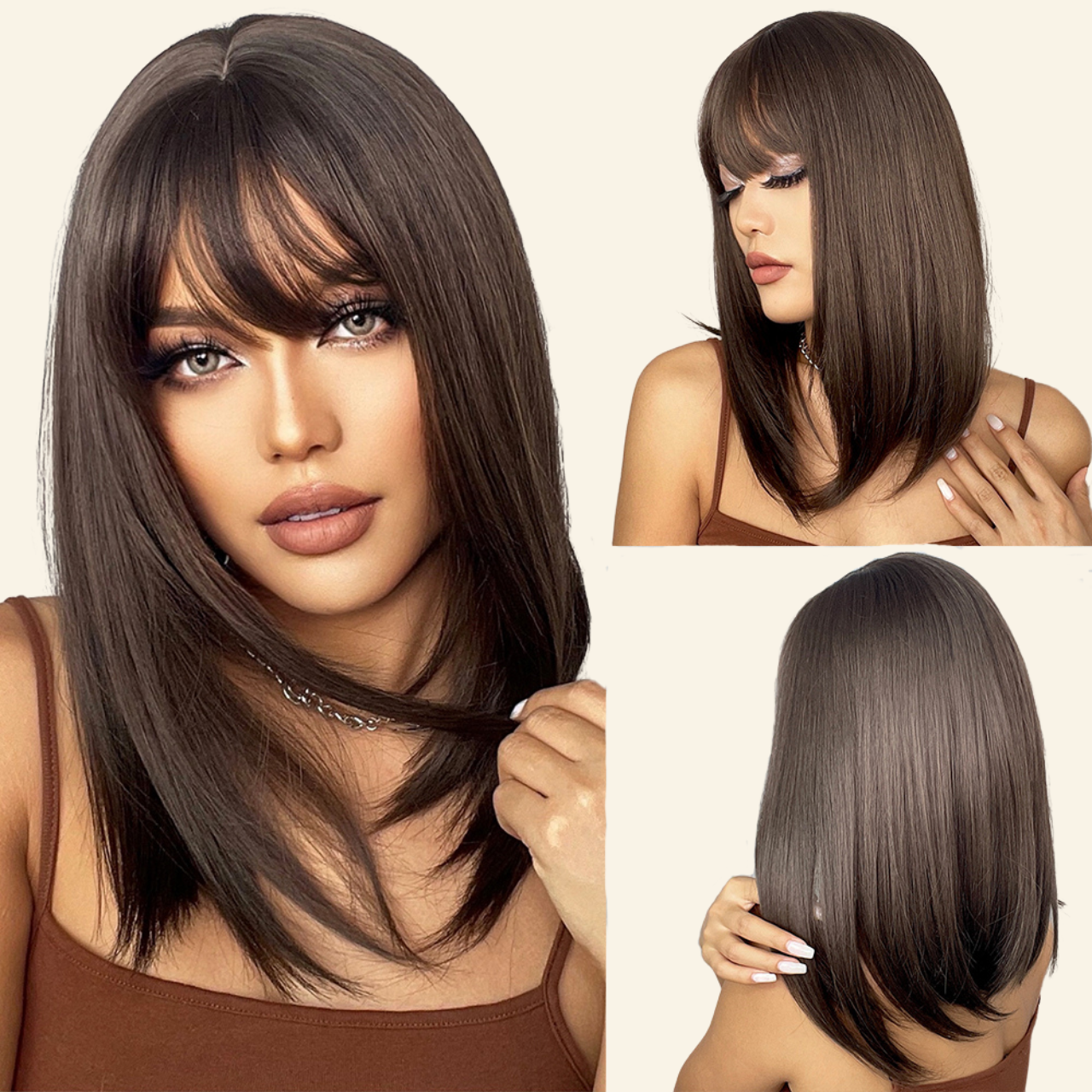Toffee Charm Synthetic Wig