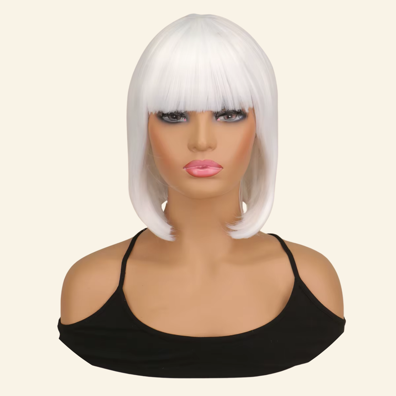 Snowy Bob Synthetic Wig