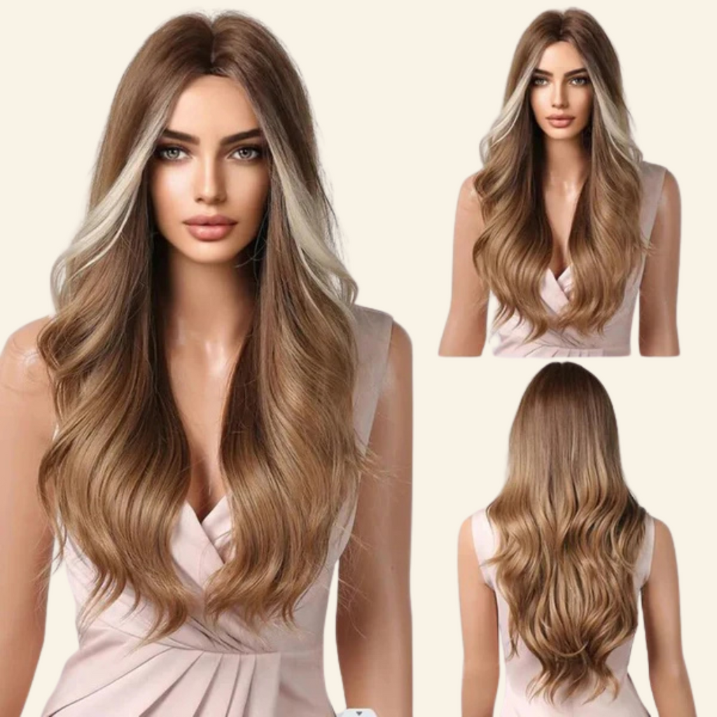 Honey Ripple Synthetic Wig