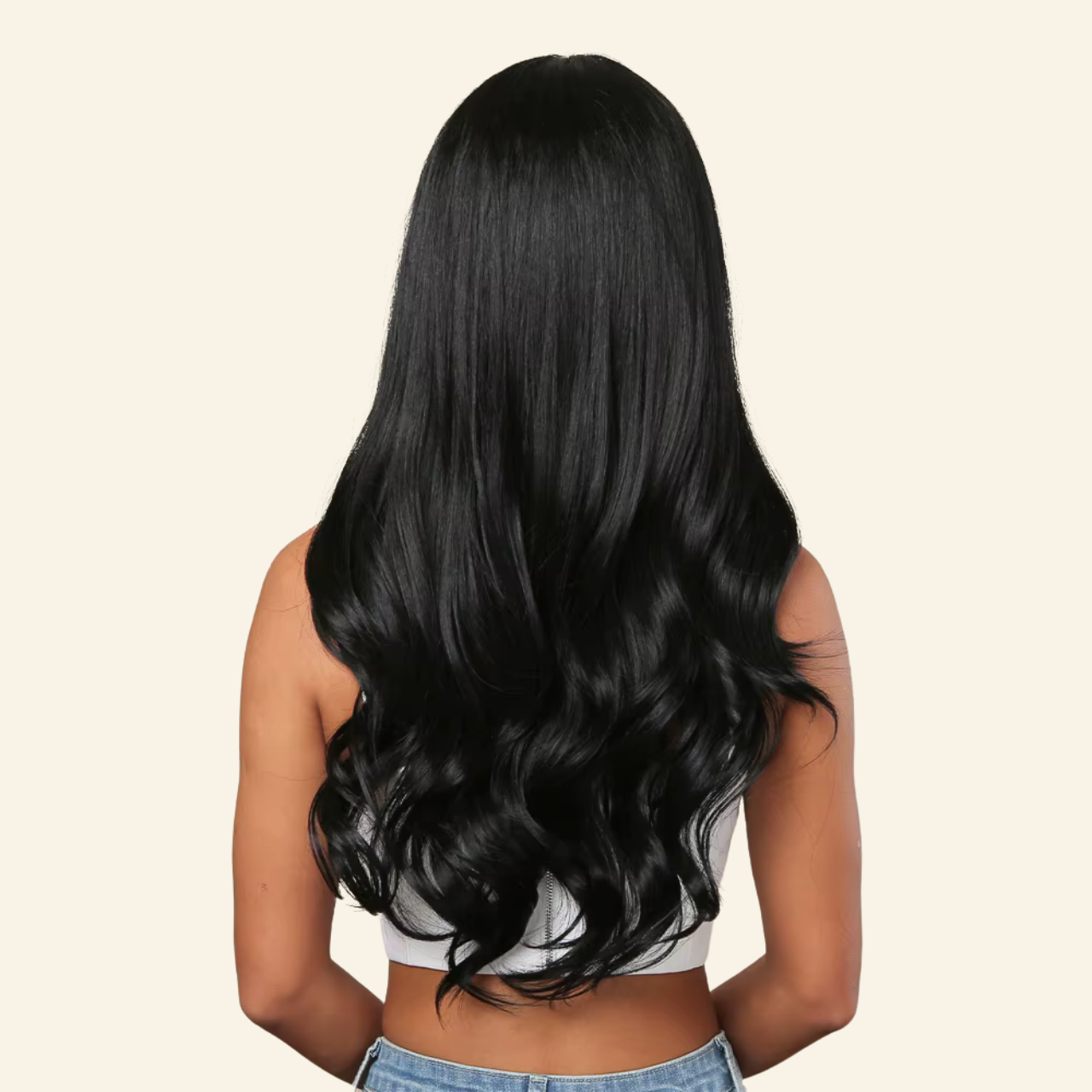 Black Velvet Synthetic Wig