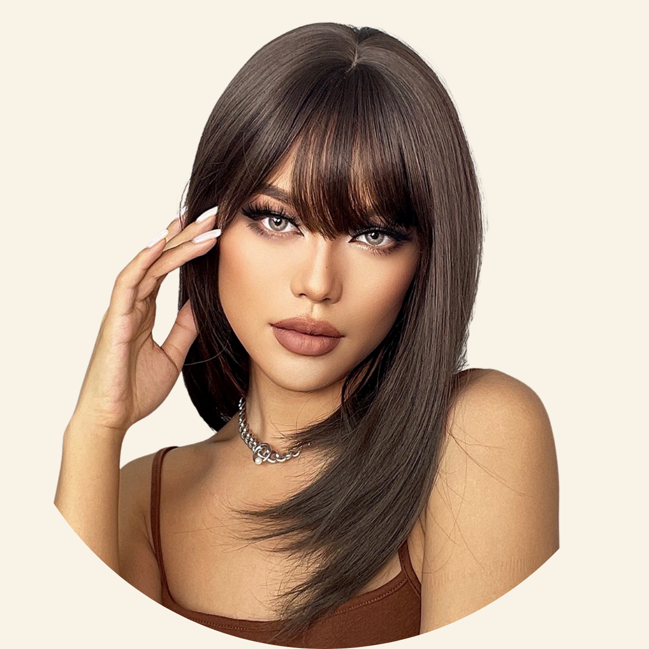 Toffee Charm Synthetic Wig