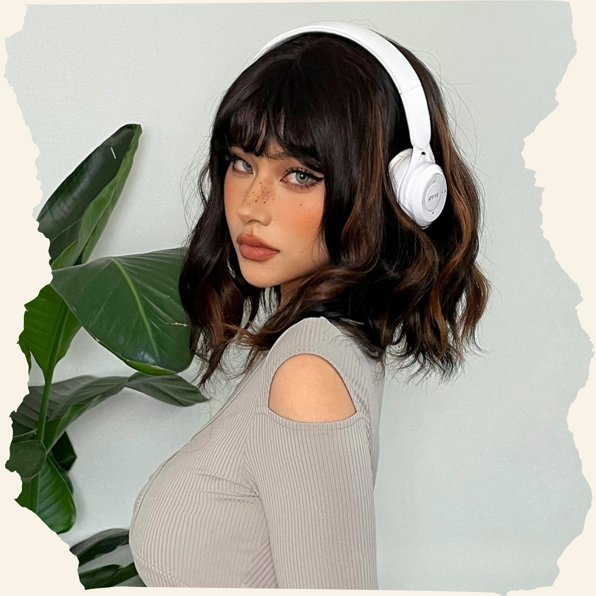 Ebony Glow Synthetic Wig