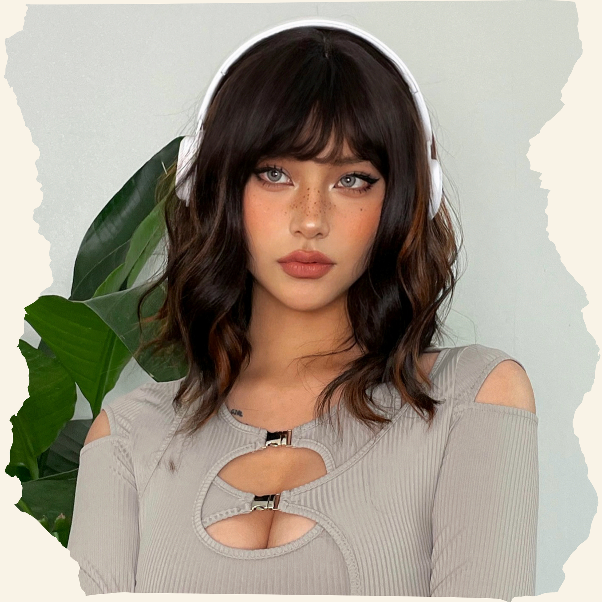 Ebony Glow Synthetic Wig