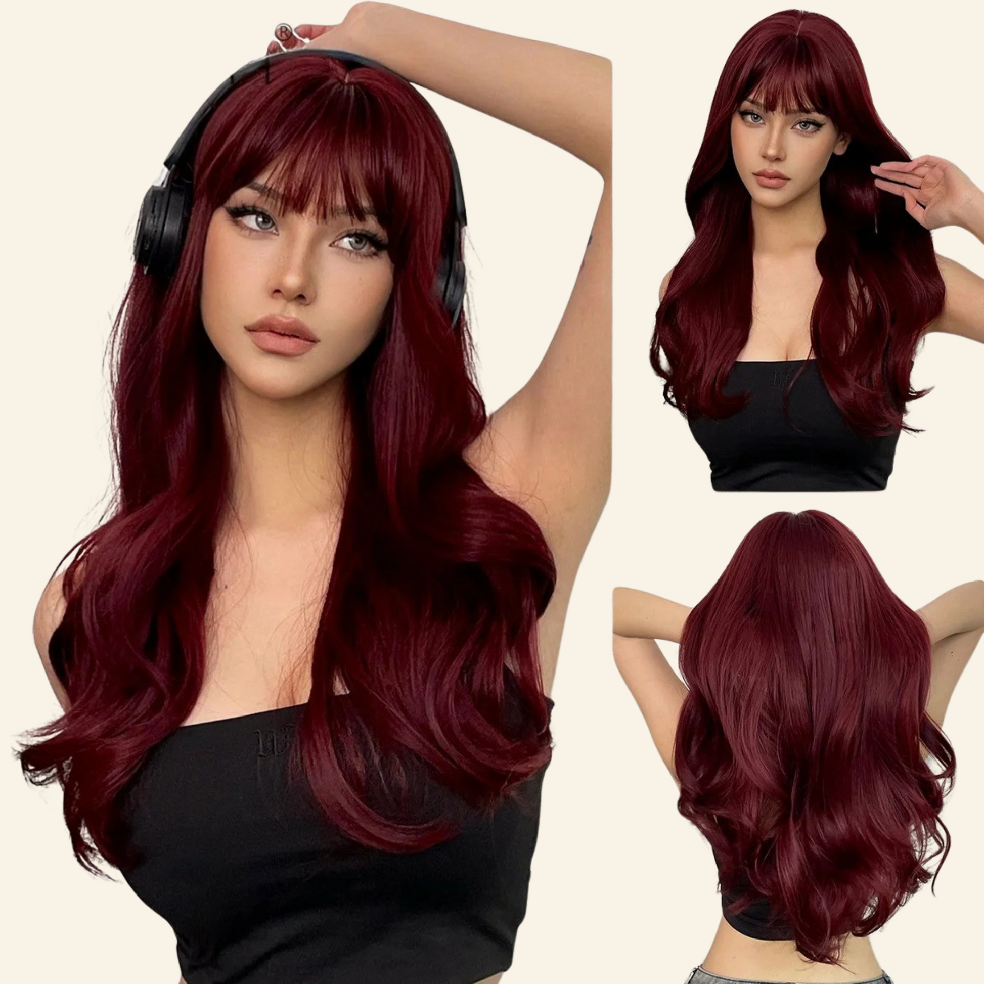 Velvet Whisper Synthetic Wig