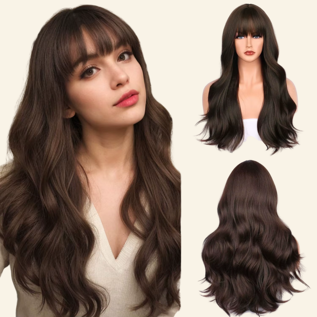 Cocoa Cascade Synthetic Wig