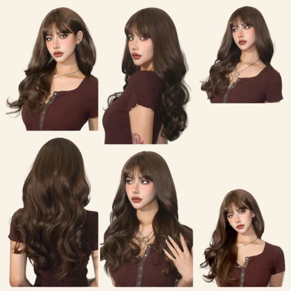 Cocoa Cascade Synthetic Wig