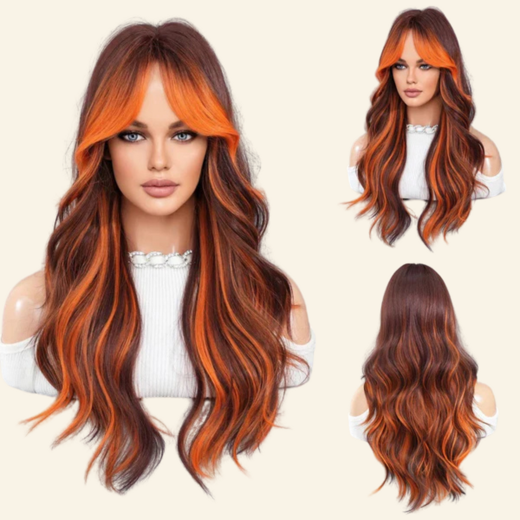 Sunset Blaze Synthetic Wig