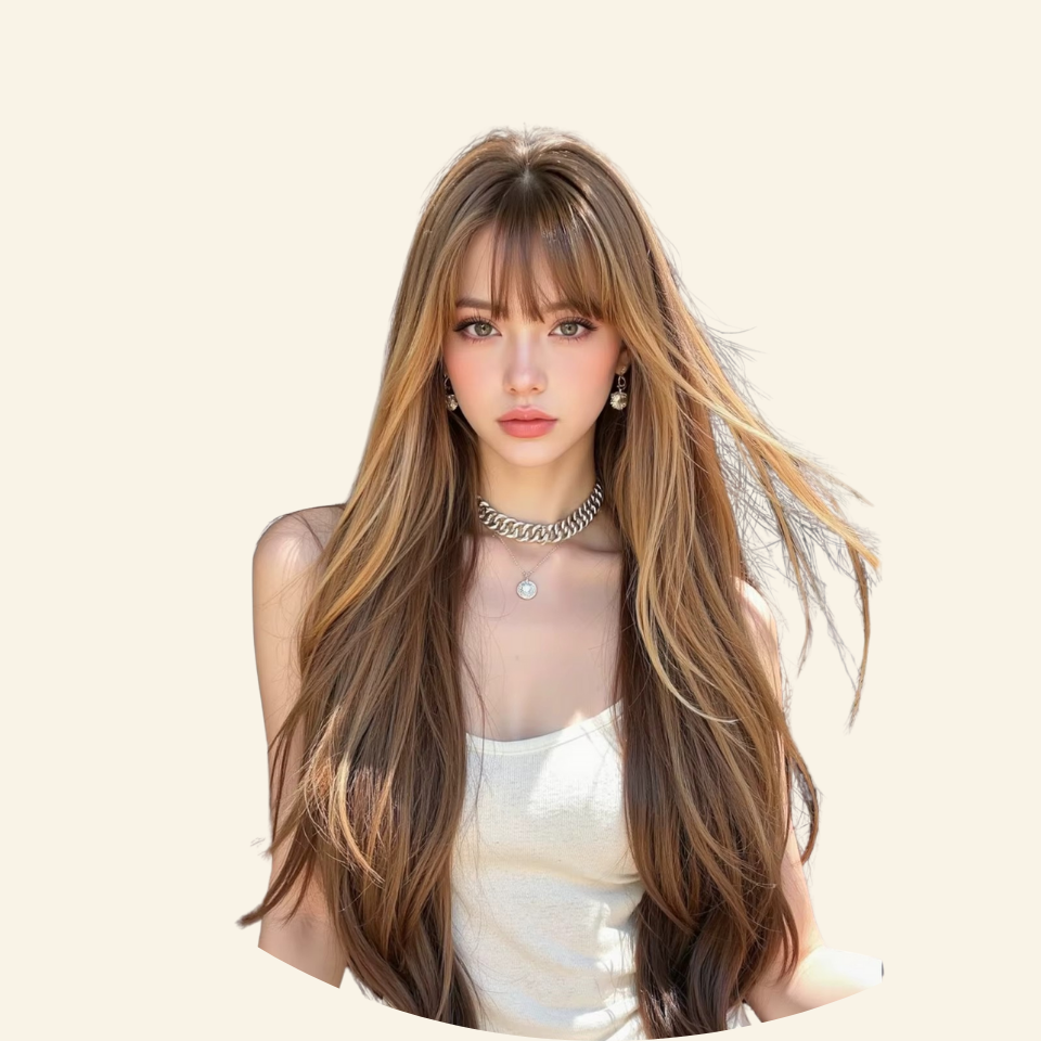Caramel Sunset Synthetic Wig