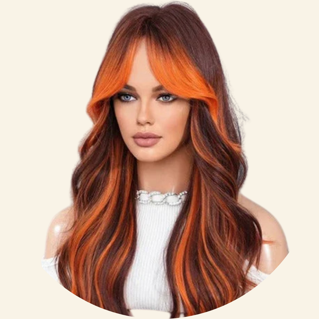 Sunset Blaze Synthetic Wig
