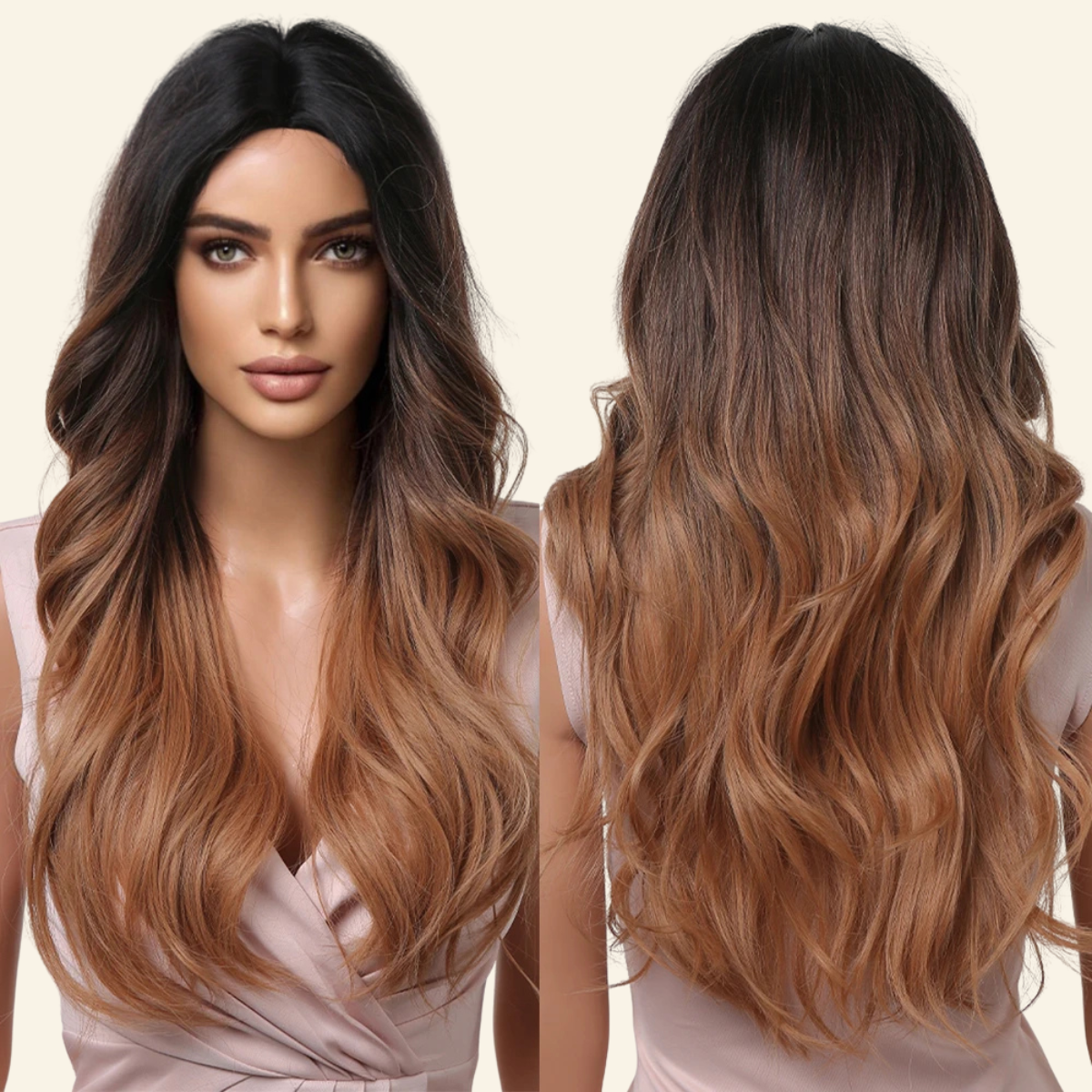 Serene Waves Synthetic Wig