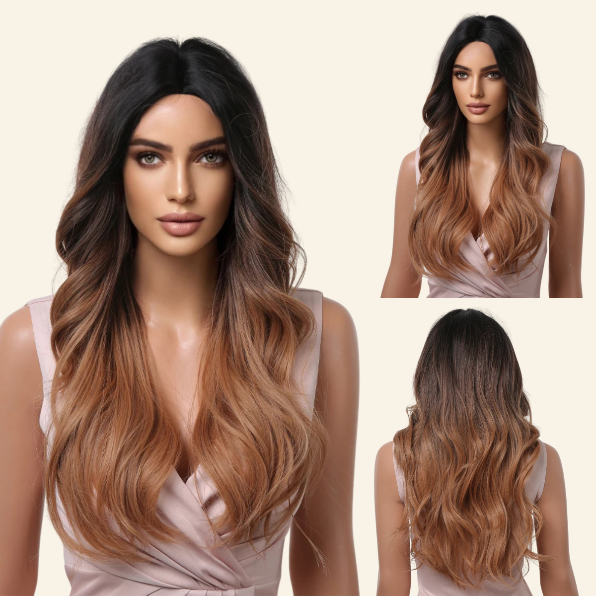 Serene Waves Synthetic Wig