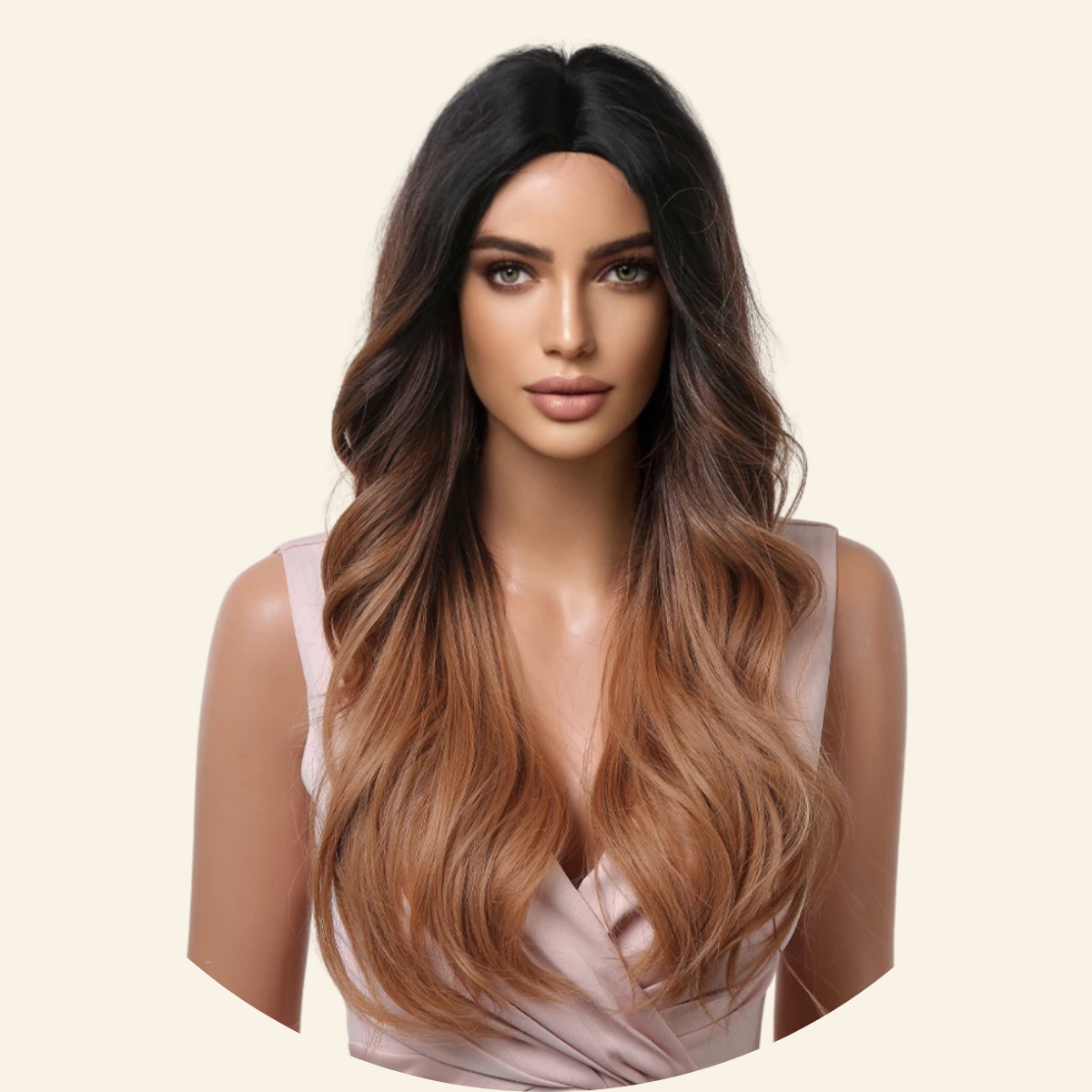 Serene Waves Synthetic Wig